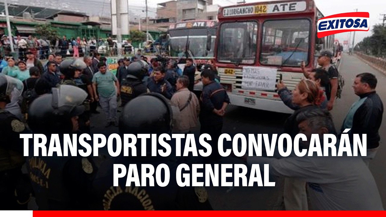 🔴🔵 Transportistas convocarán un PARO GENERAL contra el gobierno ante ola criminal: 
