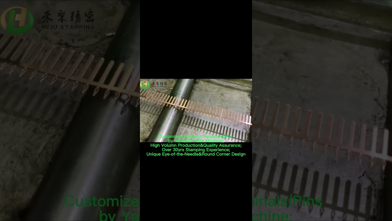Customized Press-fit Terminals/Pins | Compliant Pins Press Fit # #stampingparts