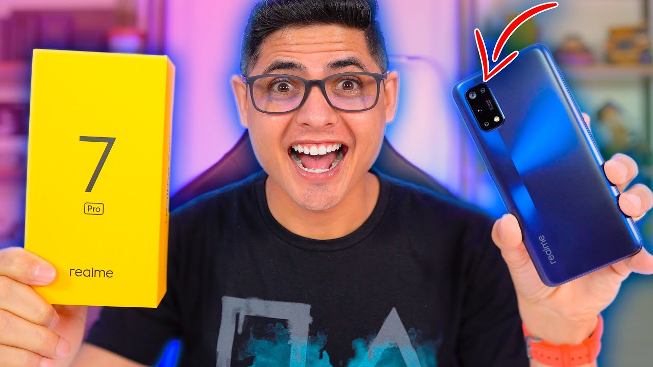 CHEGOU AQUI! Realme 7 PRO, você estava de olho nesse SMARTPHONE? Unboxing e Impressões