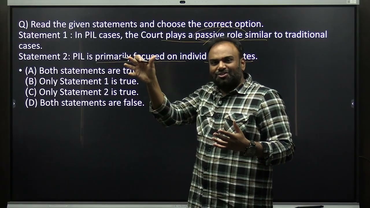AIBE PYQs - Topic: PIL