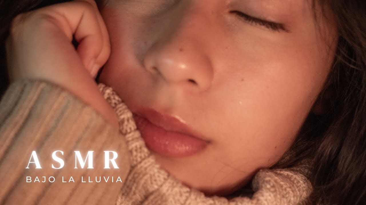 ASMR 🌧️ Susurros con palabras detonantes bajo la lluvia para que te duermas 😴✨
