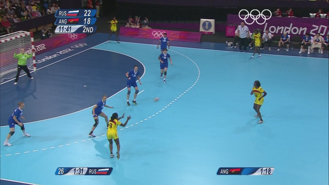 Women's Handball Preliminary Round - RUS v ANG | London 2012 Olympics