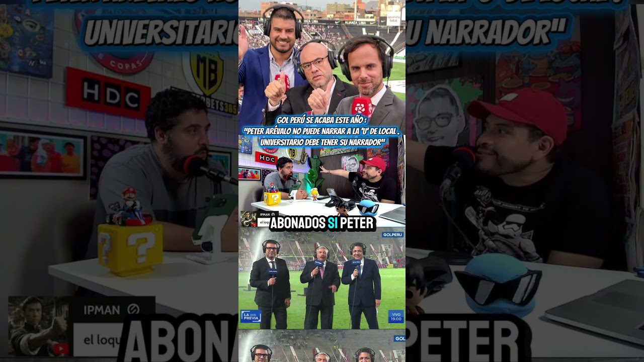 peter ar&eacute;valo puede narrar a la u ?