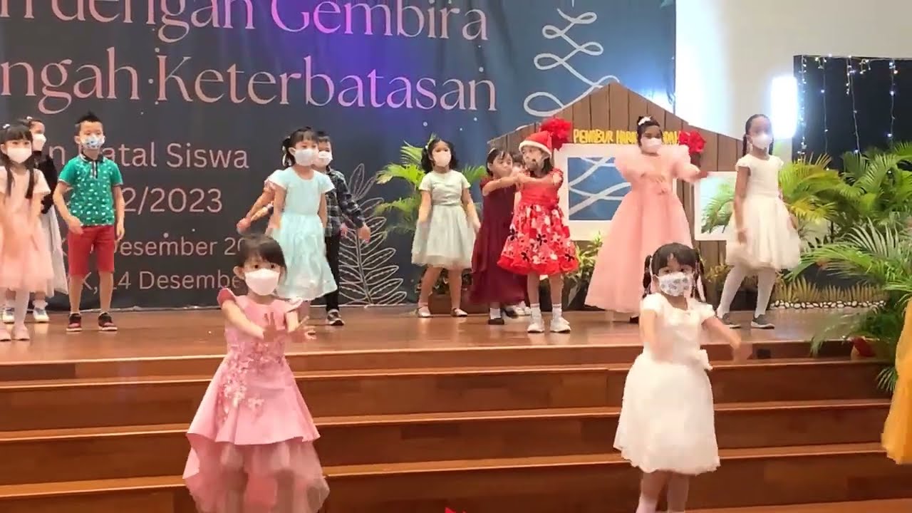 Natal SDK PENABUR Harapan Indah 2022 ( Kelas 1,2,3)
