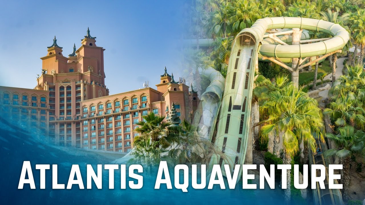 Water Slides at Atlantis Aquaventure Dubai! (Atlantis The Palm)