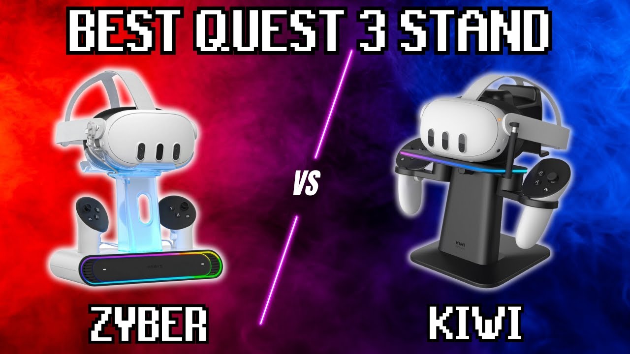 ZYBER VS KIWI: Лучшая зарядная подставка [Quest 3]