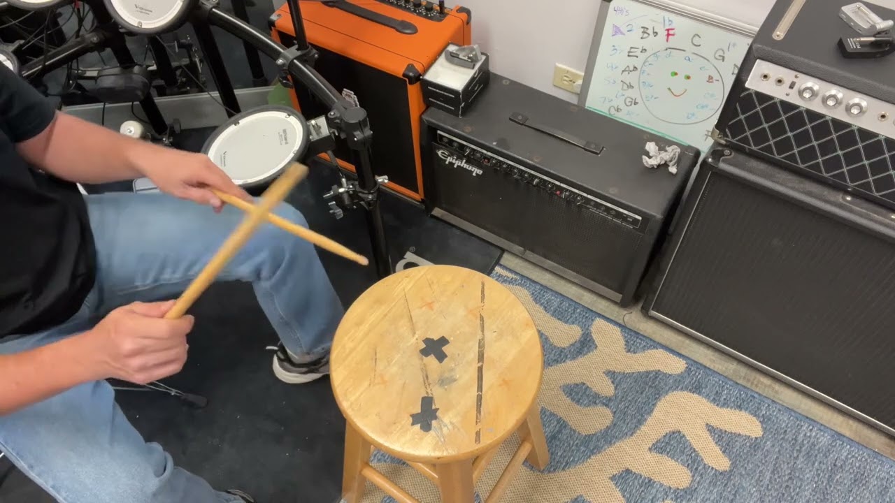 Kale recap - try for the hi hat while doing fills!