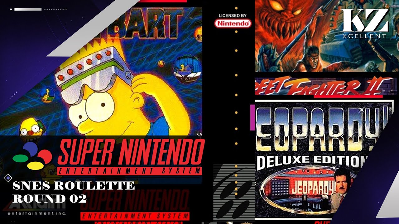 Bart Suffered like Jesus | SNES Roulette #02
