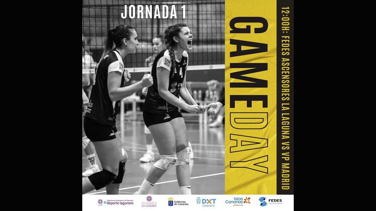Fedes Ascensores Ciudad de La Laguna vs VP Madrid | SUPERLIGA 2 FEMENINA | 2024-2025