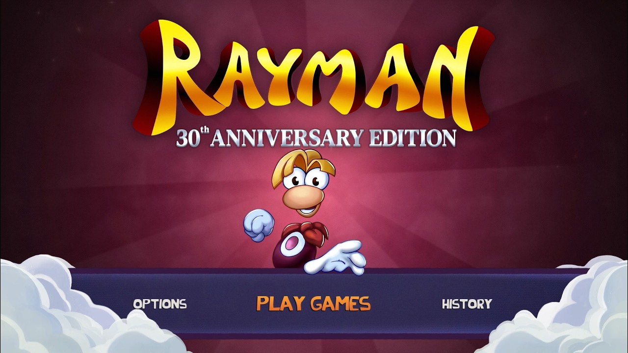 Rayman 30th Anniversary Edition - 12 minutes overview. Gameplay for 6 games, SNES Prototype, History
