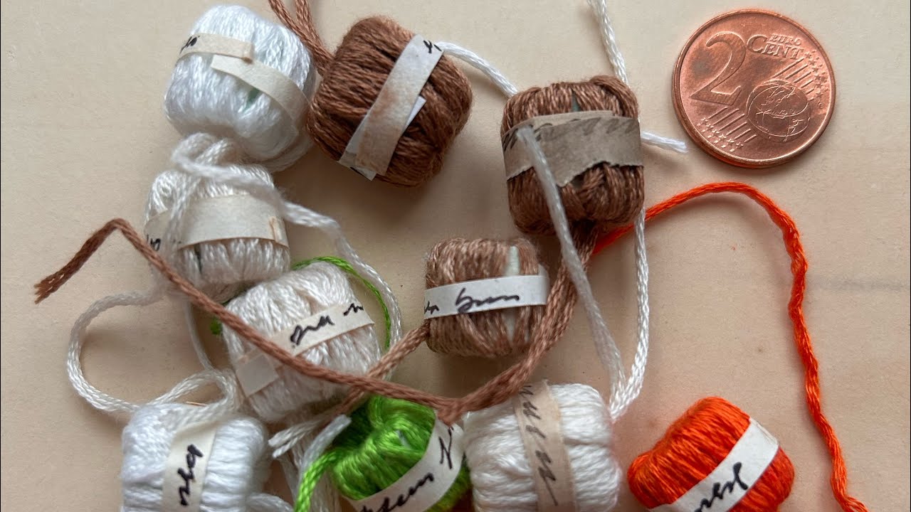 Miniatur 🧶 Wollknäuel als Anhänger 💖