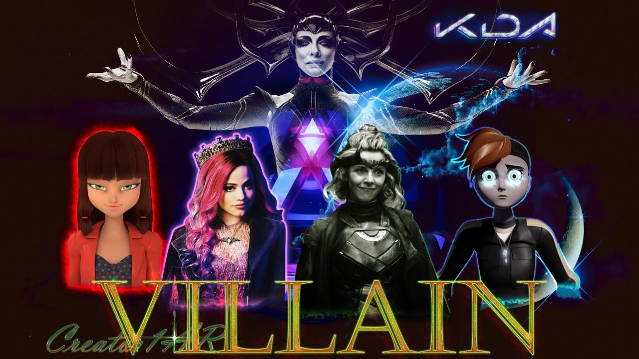 RE-FLESH FALL: VILLAIN (Злодейка) KDA MV TMNT/LADYBUG/MARVEL/DESCENDANTS♫