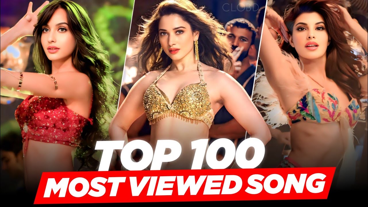 🔥 Top 100 Most Viewed Indian Songs on YouTube 2025 | Biggest Record Hits Ever | CLOBD