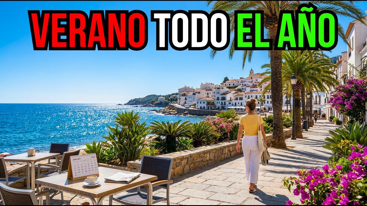 Los Pueblos Más Cálidos de España (300+ Días de Sol Al Año)