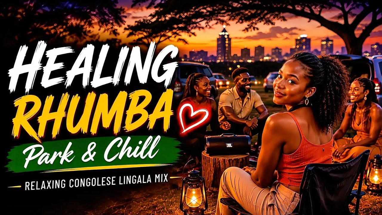Healing Rhumba ❤️| Park & Chill Relaxing Lingala Evening Mix