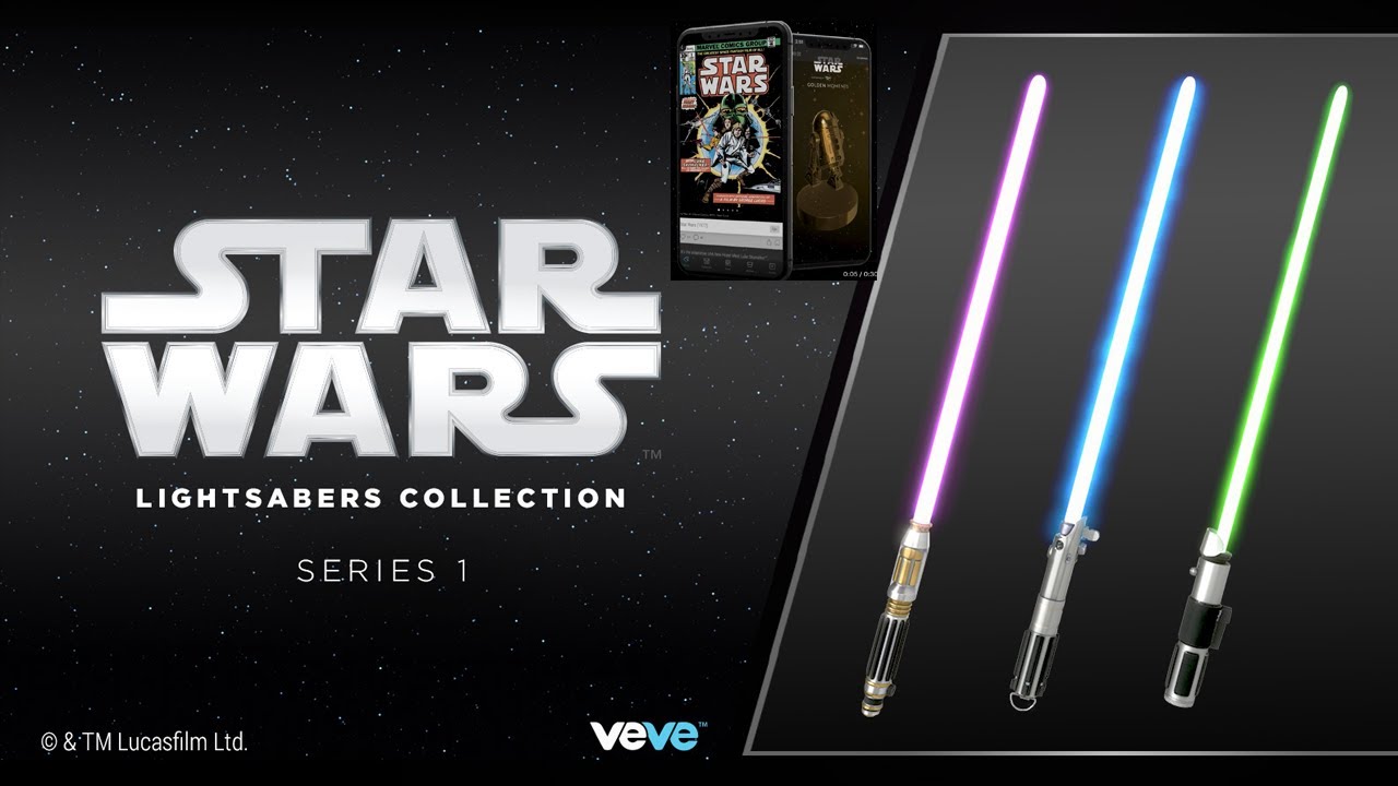 VEVE NFTS STAR WARS LIGHTSABERS ANNOUNCED! STAR WARS CELEBRATION!