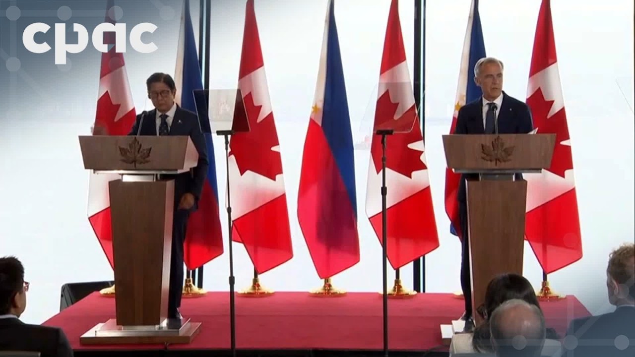 PM Carney and Philippines President Marcos Jr. hold a news conference in Vancouver &ndash; July 2, 2026