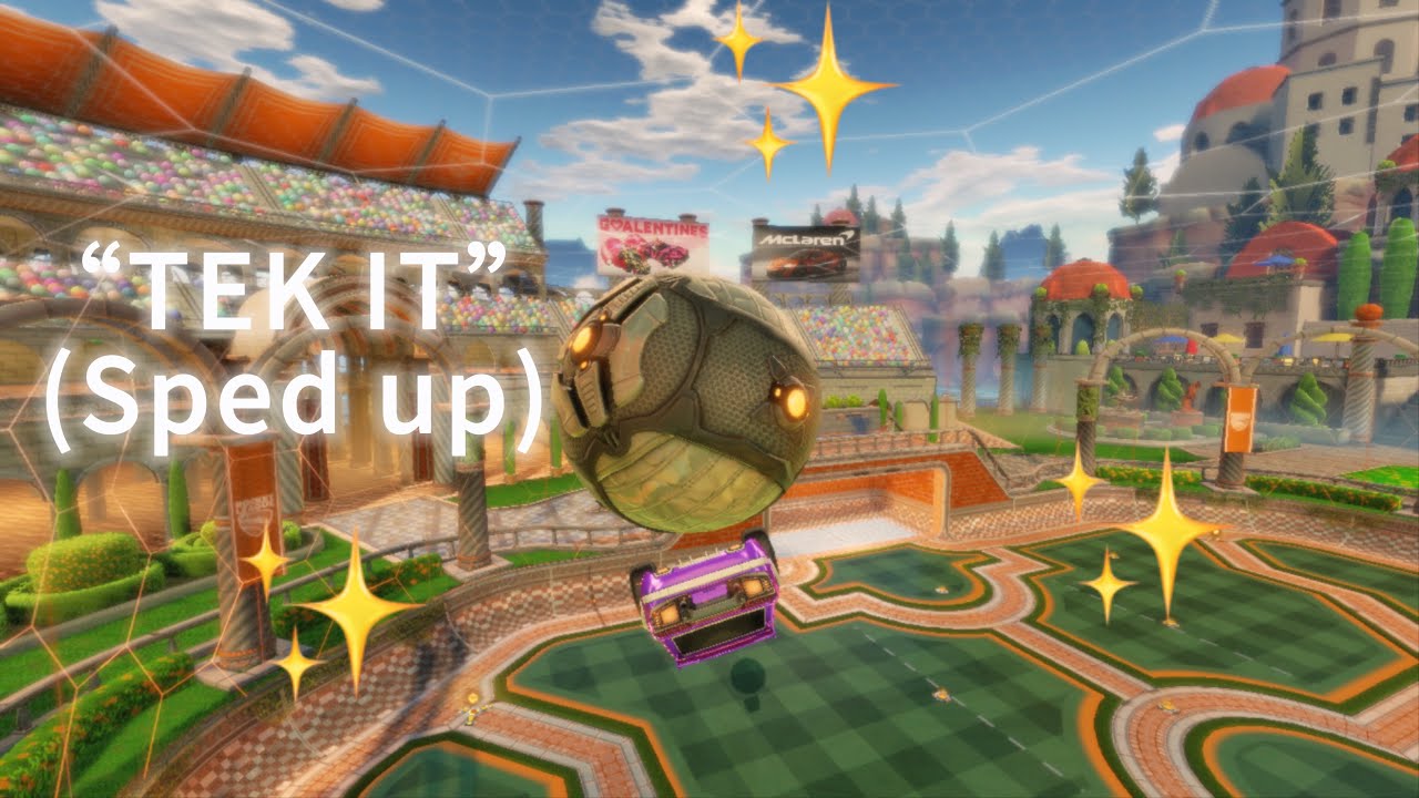 Rocket league montage “TEK IT” (sped up)