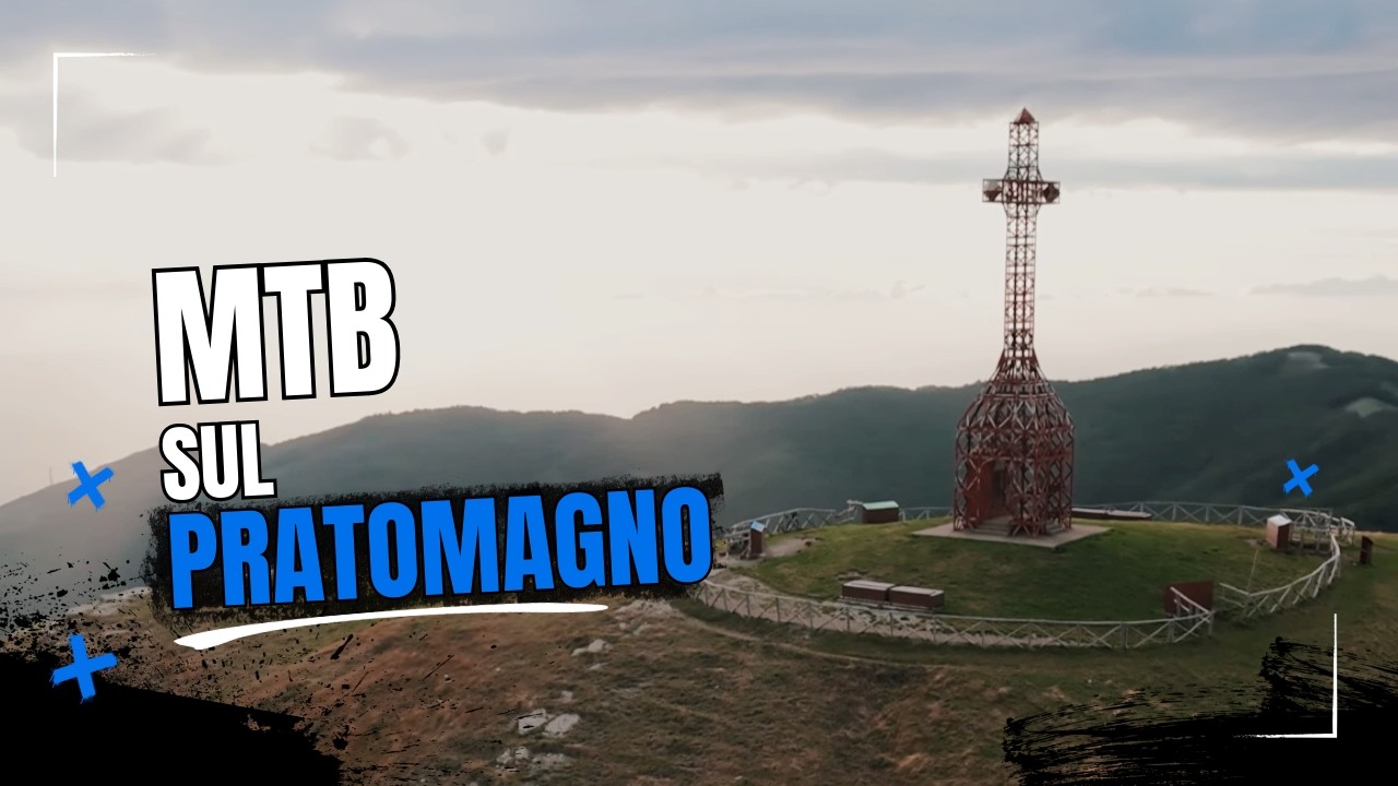 Sul PRATOMAGNO in MTB, un panorama da sogno