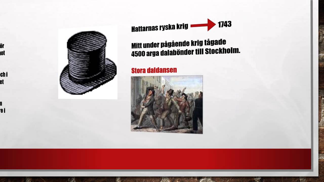 Frihetstiden politik