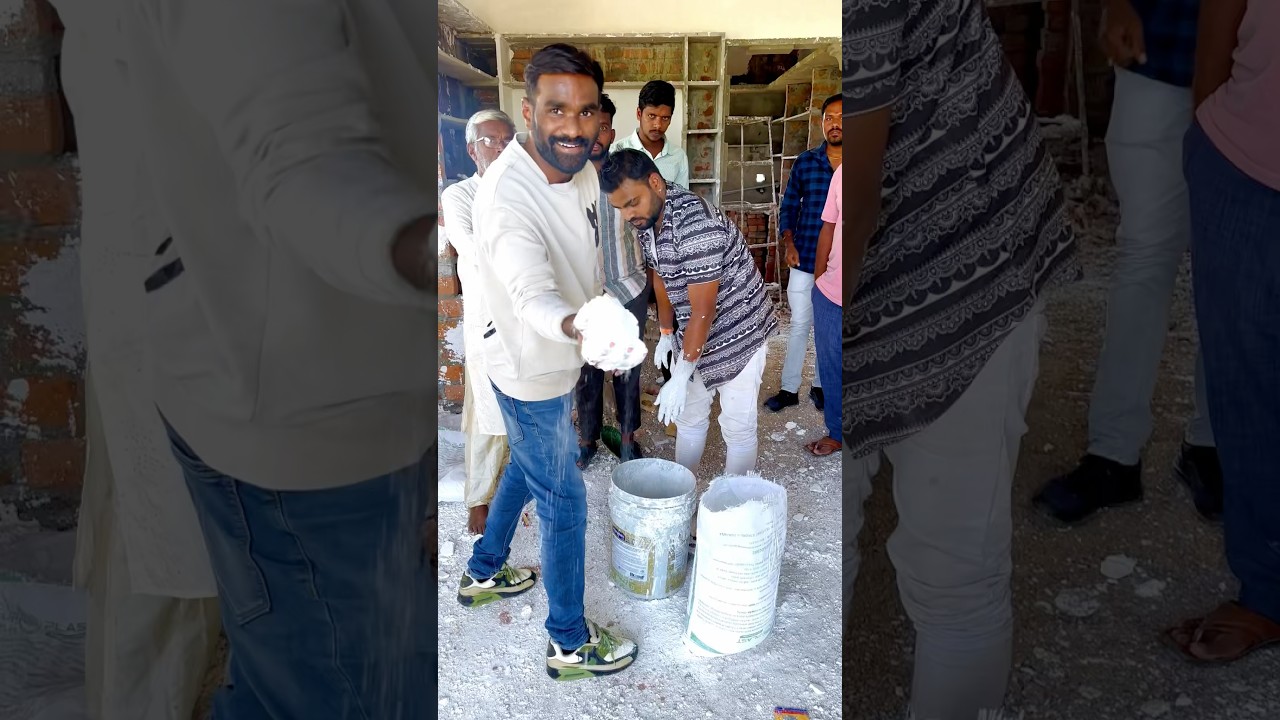 Cement, isuka lekunda yi gypsum tho enni floors ayina kattukovuchu. Masthu paisal milugutay❤️
