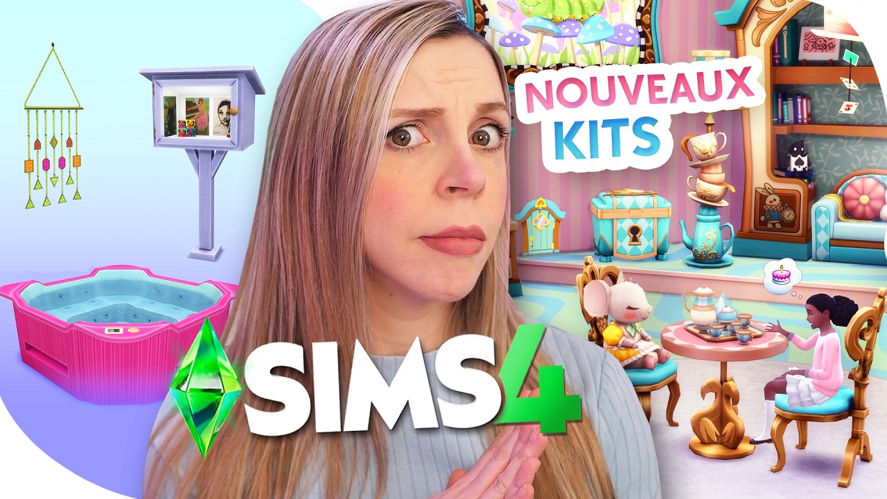 J'ai cru que c'était une BLAGUE ce Kit ! 👀 (désolée) - Les SIMS 4
