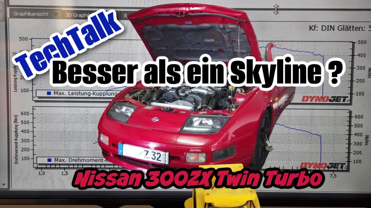 was drückt er auf die Rolle - Steuergerät Update beim 30 Jahre alten Nissan 300ZX Z32