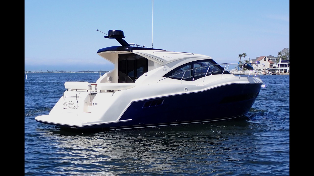 As New 2019 Diesel Inboard Carver C37 for Sale