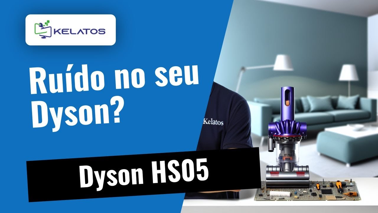O seu Dyson HS05 faz ruído? 🔊 Limpeza interna necessária