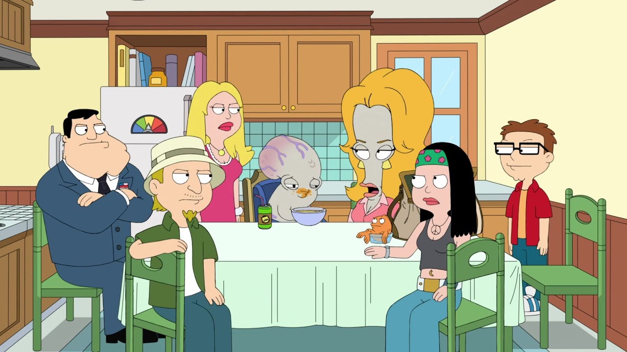 American Dad - Rogu is sick