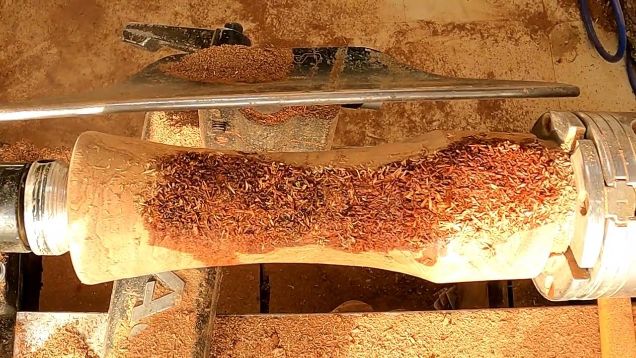 Mesquite Salt and Pepper Grinder Woodturning 2nd Place Chili Cookoff Award (Episode 32)