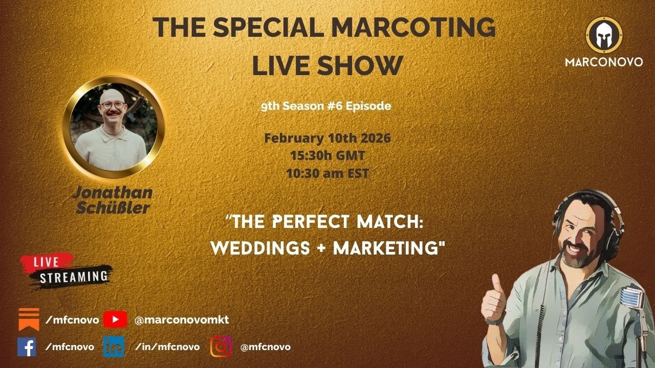 The Perfect Match:  Weddings + Marketing. 📱