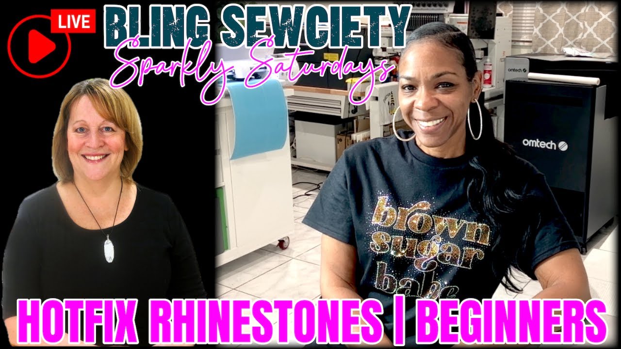 HOTFIX RHINESTONES FOR BEGINNERS | BLING FOR APPAREL | BLING SEWCIETY