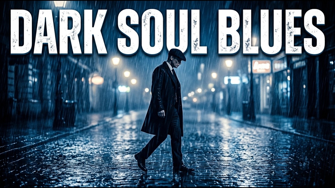 Blues for the Cold Minds | Dark Soul Blues That Speak Without Words 🌙