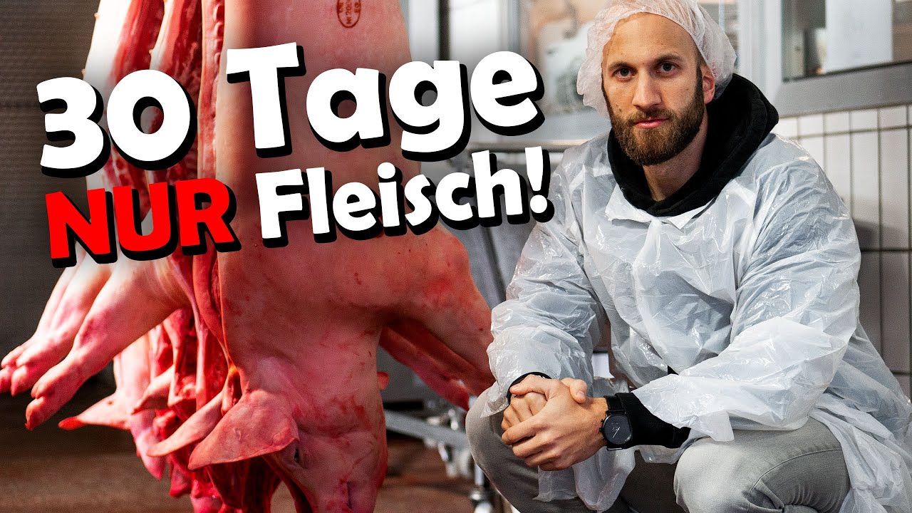 30 Tage NUR Fleisch (mit Bluttest)! Das Experiment