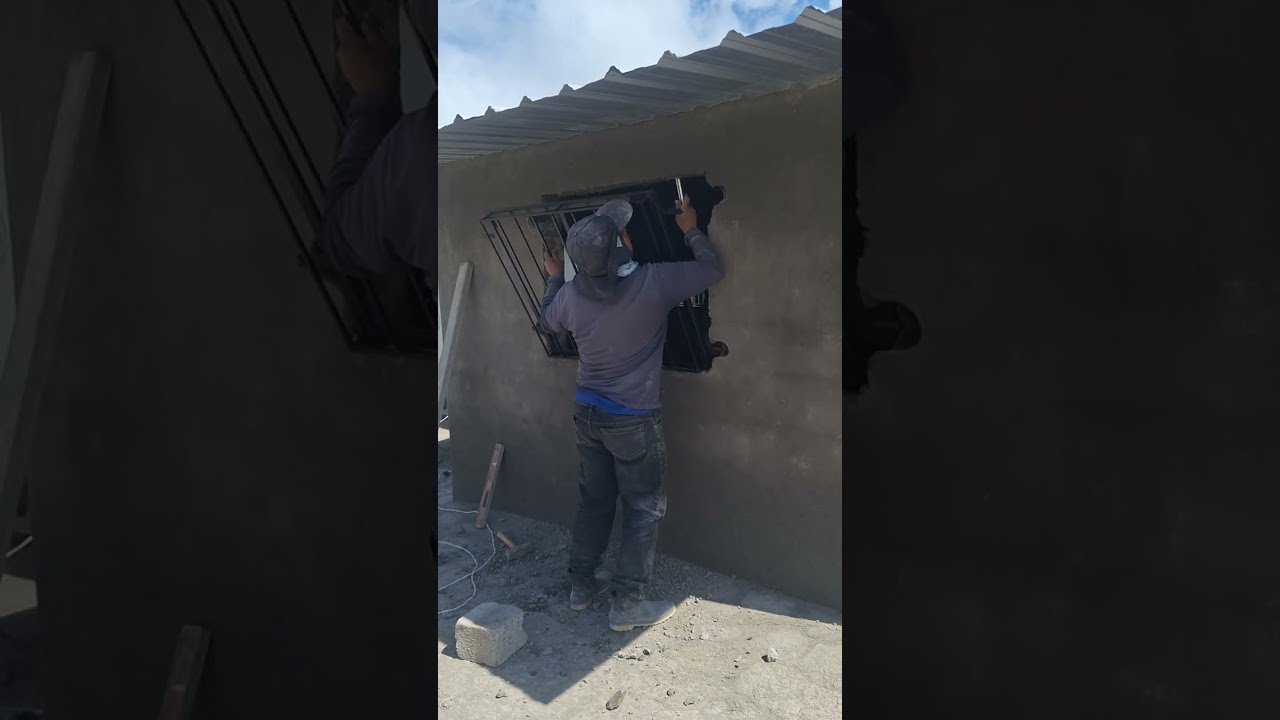 Como colocar una ventana de extructura  fácil 
