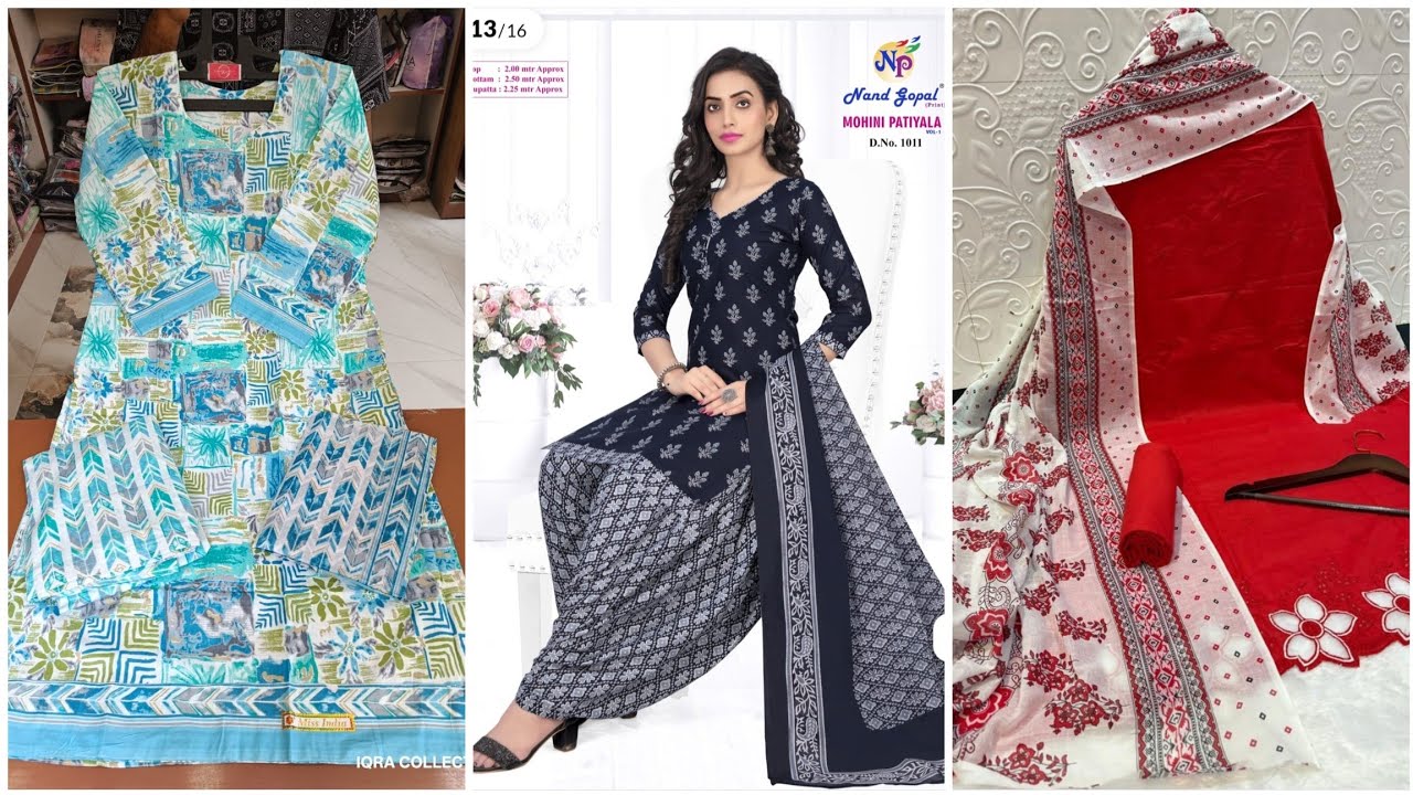Pure cotton dress material 16 February 2026