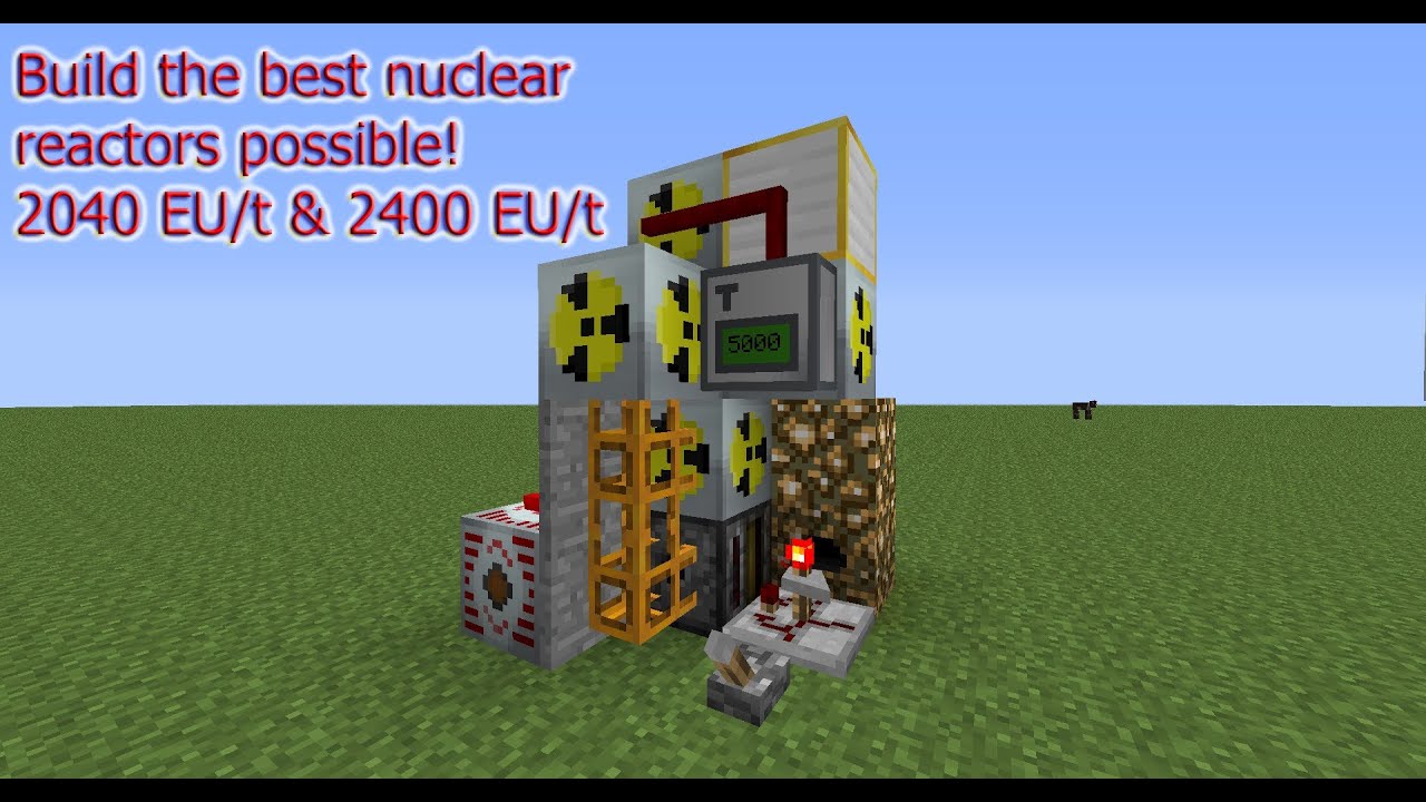 Tekkit Classic: Most powerful nuclear reactor(s) possible.  2040EU/t & 2400 EU/t