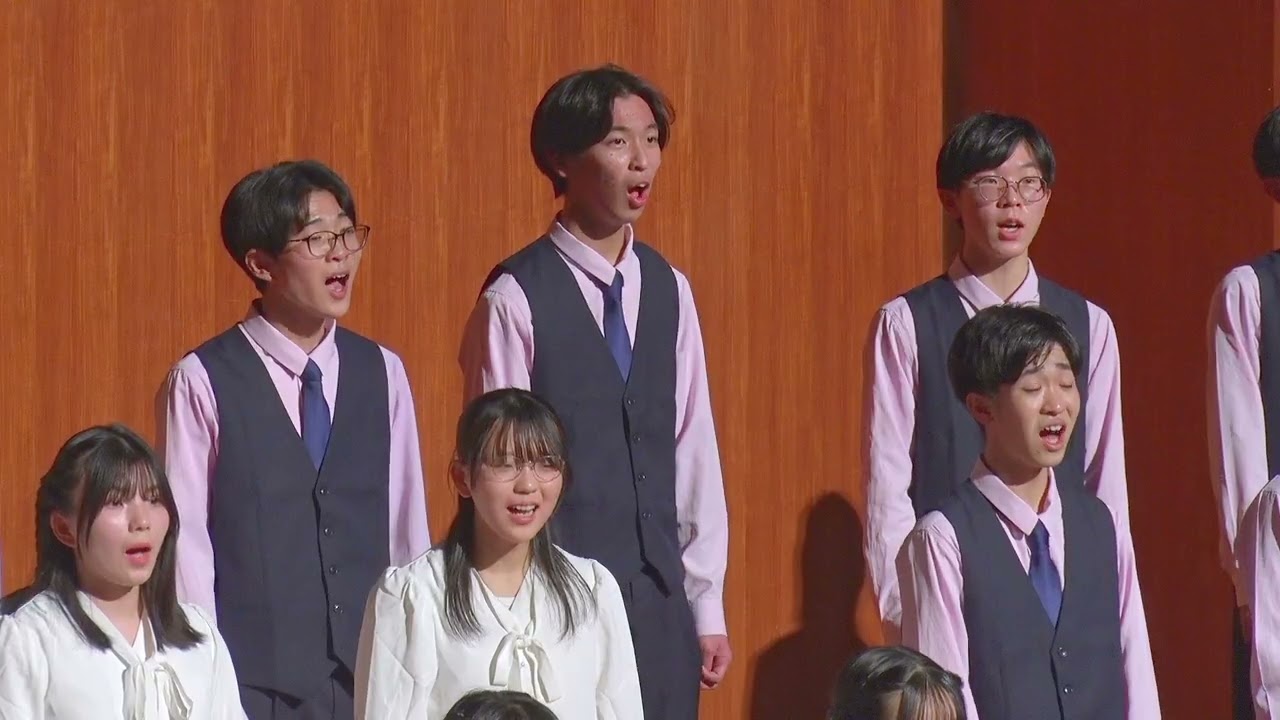 「やわらかいいのち」2023定演12/27 作詩：谷川俊太郎　作曲：松本 望　OJC　岡山城東高等学校合唱部1.2年生