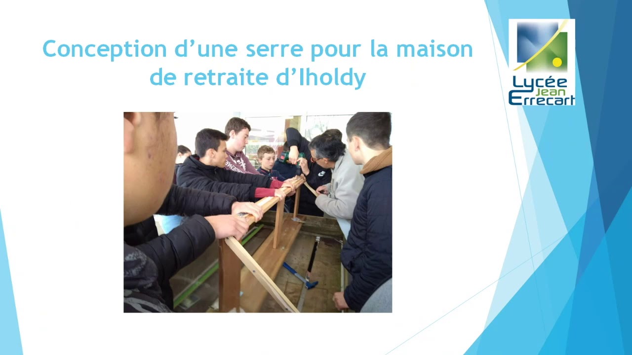 Présentation 4èmé:3ème EA à Errecart