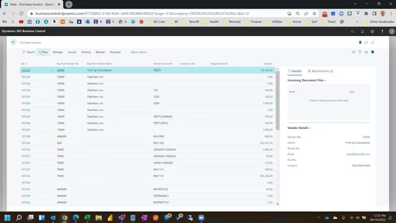Overview of Purchasing Cycle in Business Central | Tensoft