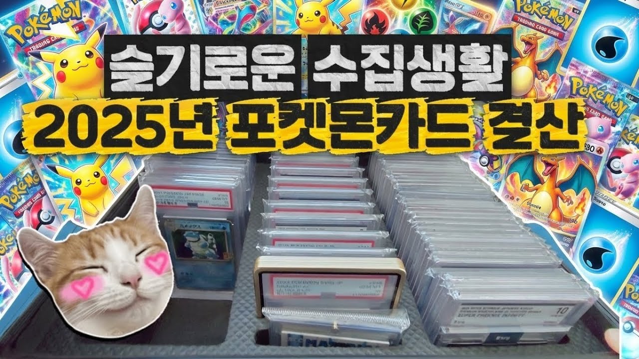 포켓몬카드 2025년 결산 | 슬기로운 수집생활🥳