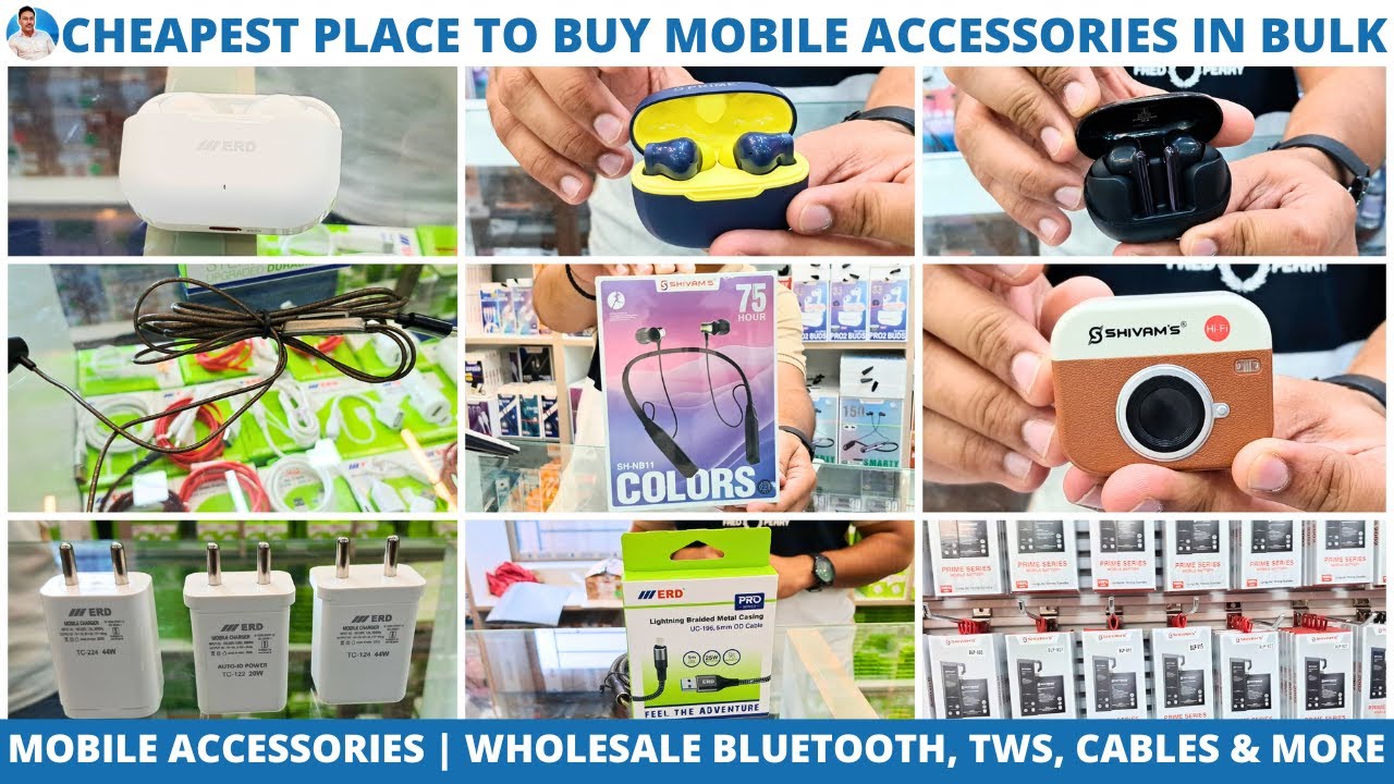Kolkata’s Biggest Mobile Accessories Wholesale Shop | Bluetooth, TWS, USB Cables