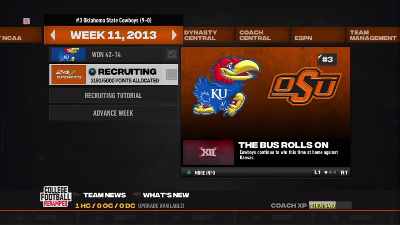 🔴LIVE - College Football Revamped - 5 Man Co-op Dynasty -Nebraska|Colorado|Vandy|OKST|Syracuse- Yr 1