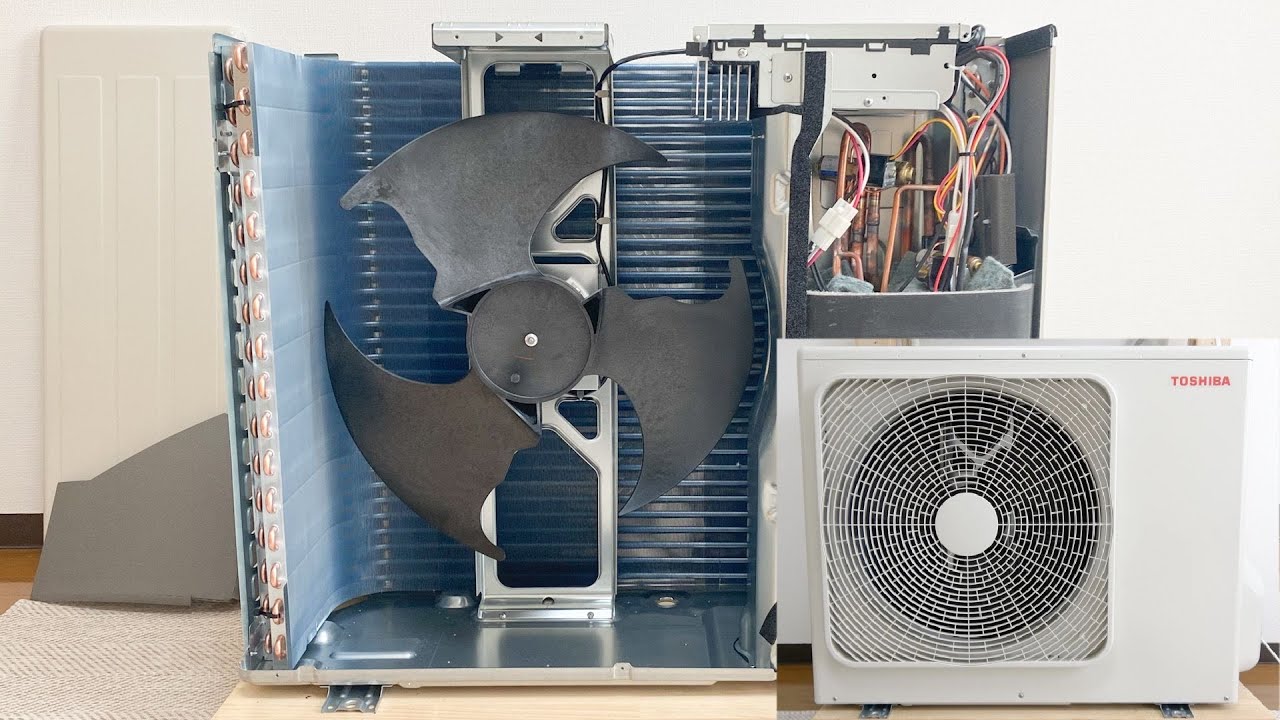 Fan startup/running TOSHIBA Air conditioner outdoor unit RAS-H406ADRH