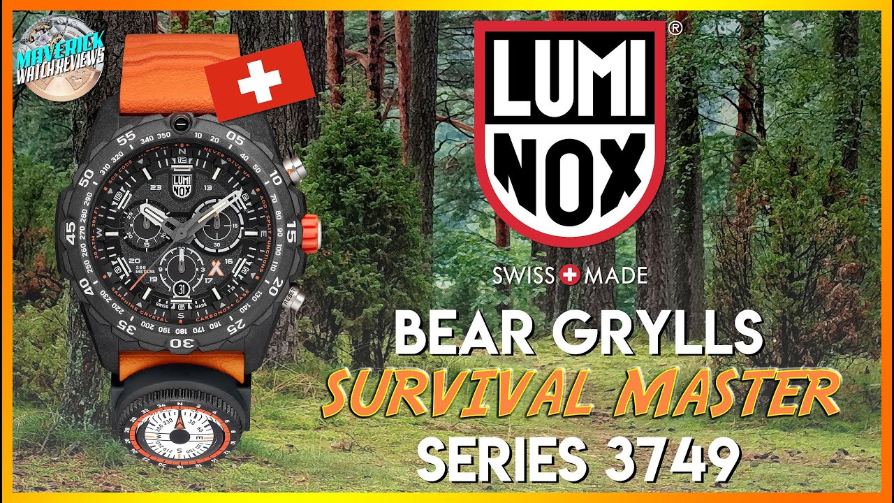 Поговорим о крутизне! | Распаковка и обзор хронографа Luminox Bear Grylls Survival Master Series ...
