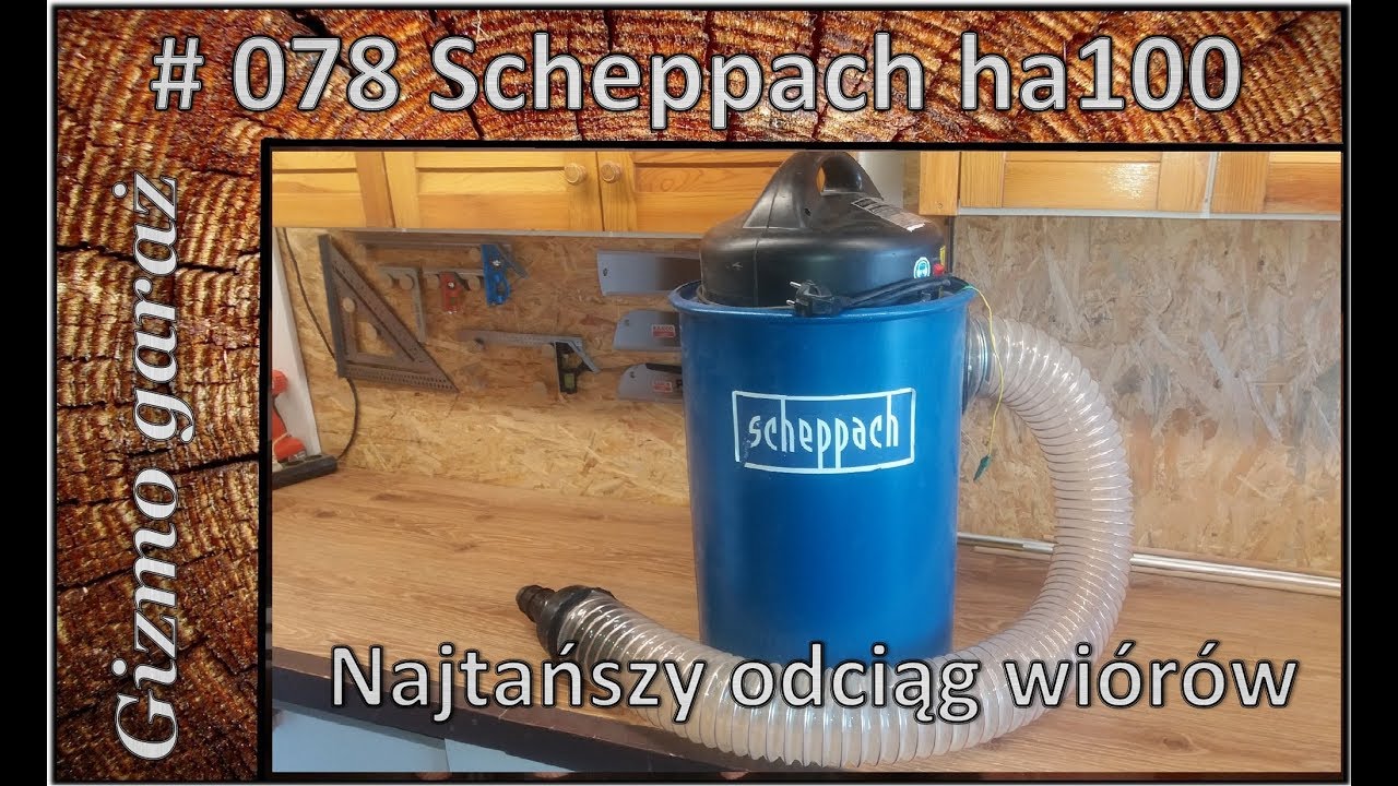 # 078 Scheppach ha1000   najtańszy odciąg wi&oacute;r&oacute;w