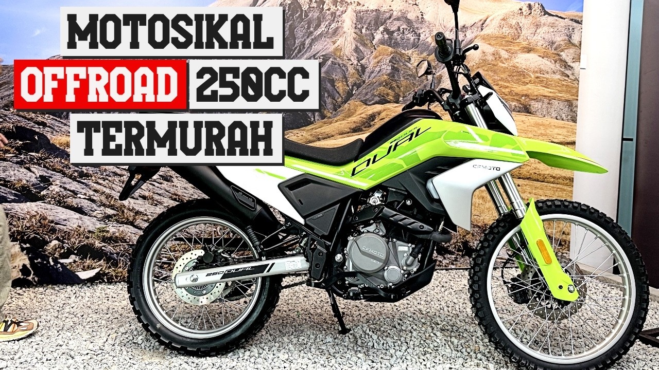 TERBARU CFMOTO 250 DUAL