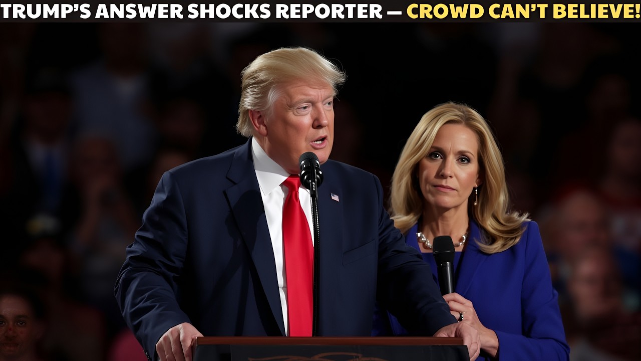 Trump’s Reply Leaves Reporter Speechless — Fans Lose It!