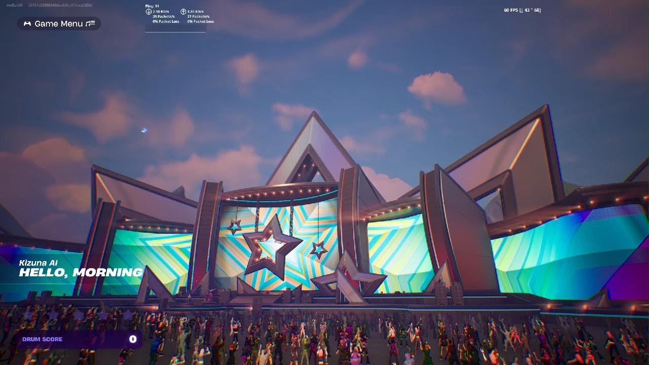 Hello,Moring Fortnite festival Drums 100%